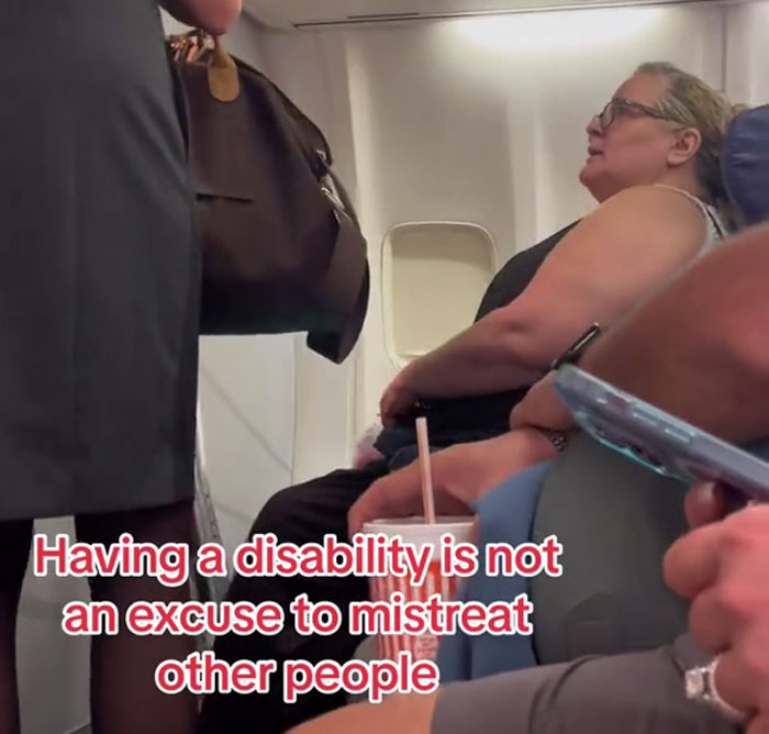 Flight Attendant Puts Her Foot Down When Disabled Female Passenger Kicks Up Fuss On Southwest Flight Flight Attendant Puts Her Foot Down When Disabled Female Passenger Kicks Up Fuss On Southwest Flight