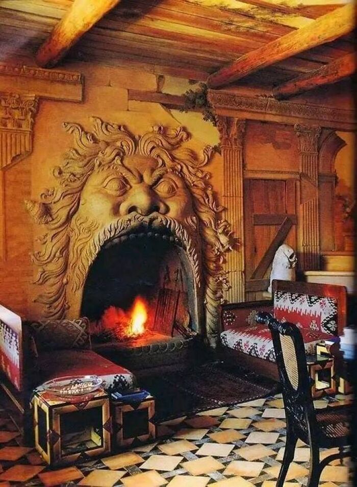 An Incredible 16th Century Italian Fireplace. Wow!