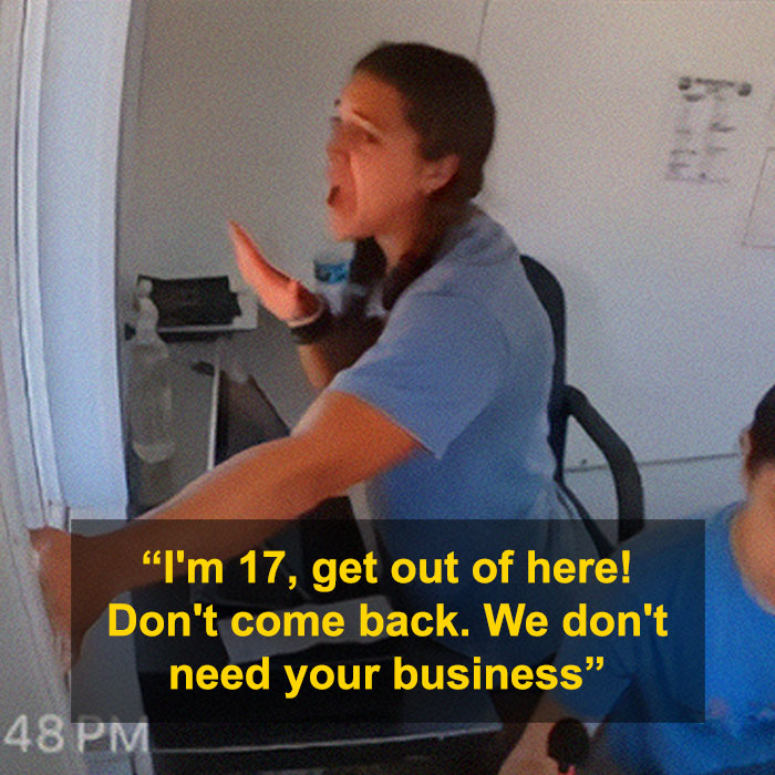 "We Don't Need Your Business": Teen Manager's Stand-Off Against "Karen" Wins Internet "We Don't Need Your Business": Teen Manager's Stand-Off Against "Karen" Wins Internet