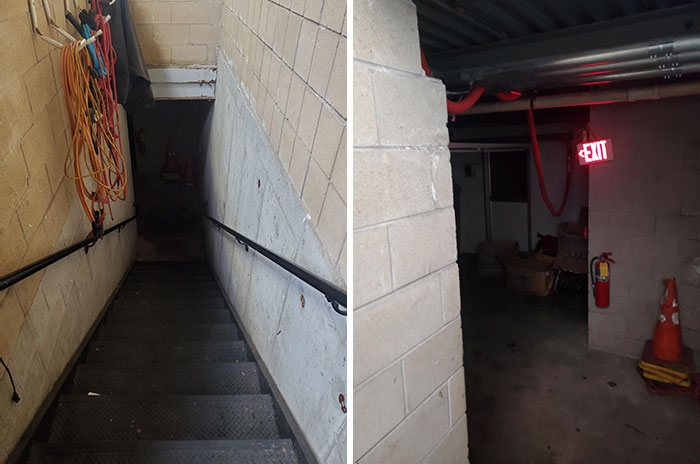 The Entrance To The Break Room At My Job