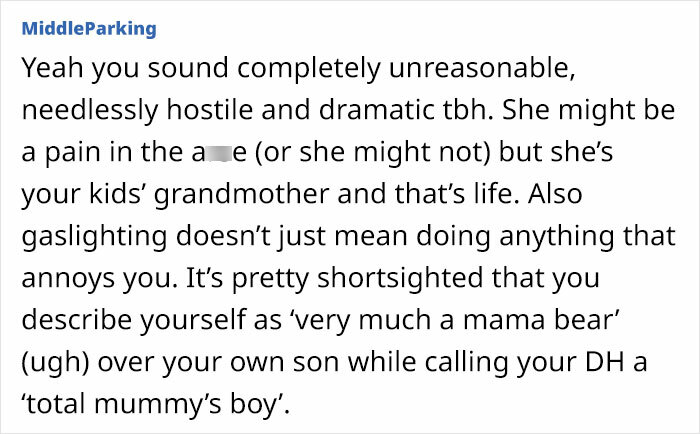 Mom At Wits' End With Her MIL, Can&rsquo;t Even Fathom The Thought Of Letting Her Hold The Baby