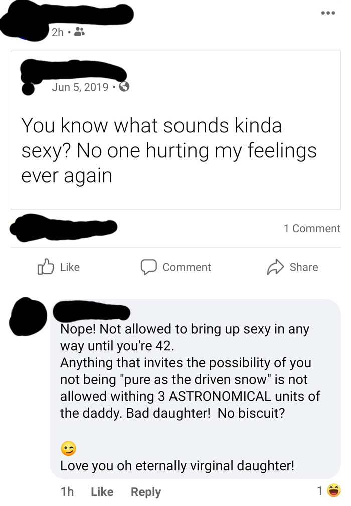 My Dad On A Post I Shared