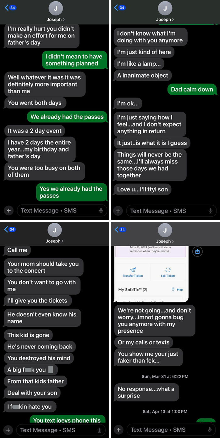 My Dad Is A Manipulator But He Wants Me To Treat Him Like He’s Jesus And I’m In Debt To Him For Raising Me