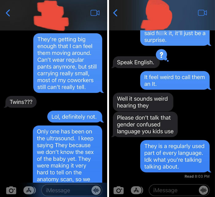 My Dad And I Were Having Such A Nice Conversation For Once, Until This