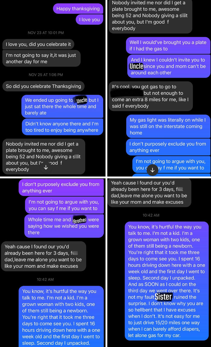 My Dad Being Himself After I Told Him Happy Thanksgiving