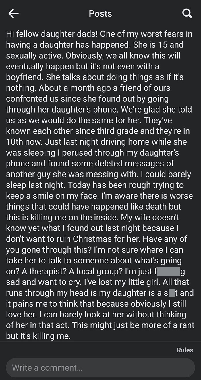 Calling Your Own Daughter Like That