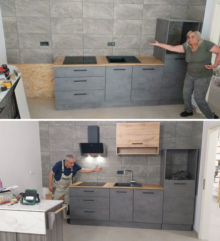 My Grandparents Suprised Me By Building Me A Kitchen. This Is How I Found Out