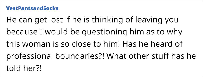 Guy’s Wife’s And “Work Wife’s” 20-Second Interaction At A Party Makes Him Question His Marriage Guy’s Wife’s And “Work Wife’s” 20-Second Interaction At A Party Makes Him Question His Marriage