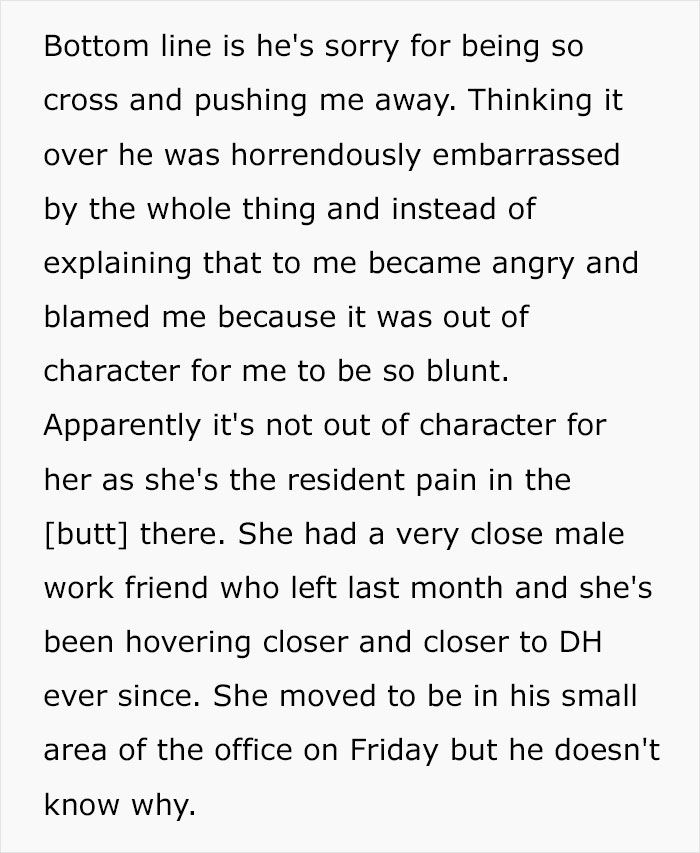 Guy’s Wife’s And “Work Wife’s” 20-Second Interaction At A Party Makes Him Question His Marriage Guy’s Wife’s And “Work Wife’s” 20-Second Interaction At A Party Makes Him Question His Marriage