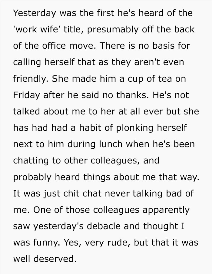 Guy’s Wife’s And “Work Wife’s” 20-Second Interaction At A Party Makes Him Question His Marriage Guy’s Wife’s And “Work Wife’s” 20-Second Interaction At A Party Makes Him Question His Marriage