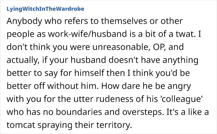 Guy’s Wife’s And “Work Wife’s” 20-Second Interaction At A Party Makes Him Question His Marriage Guy’s Wife’s And “Work Wife’s” 20-Second Interaction At A Party Makes Him Question His Marriage
