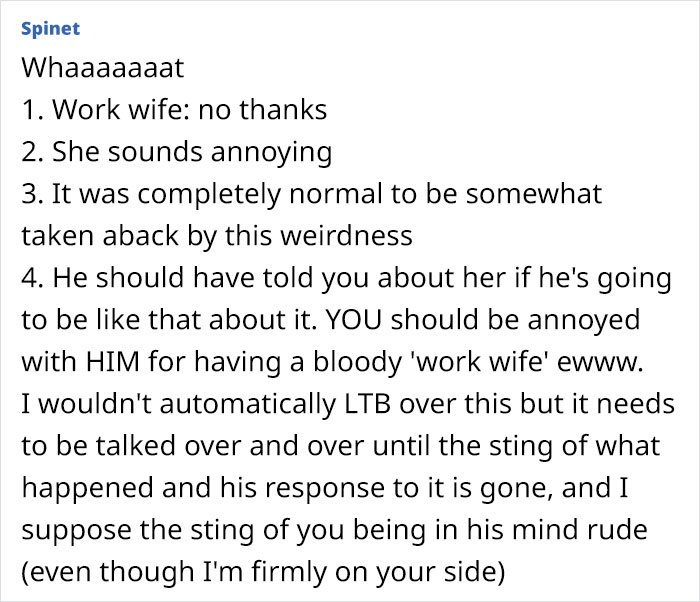 Guy’s Wife’s And “Work Wife’s” 20-Second Interaction At A Party Makes Him Question His Marriage Guy’s Wife’s And “Work Wife’s” 20-Second Interaction At A Party Makes Him Question His Marriage
