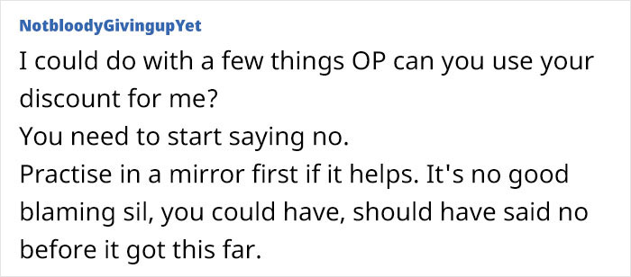 Relatives Harass Woman By Constantly Using Her Staff Discount At Luxury Store, She Has Had Enough