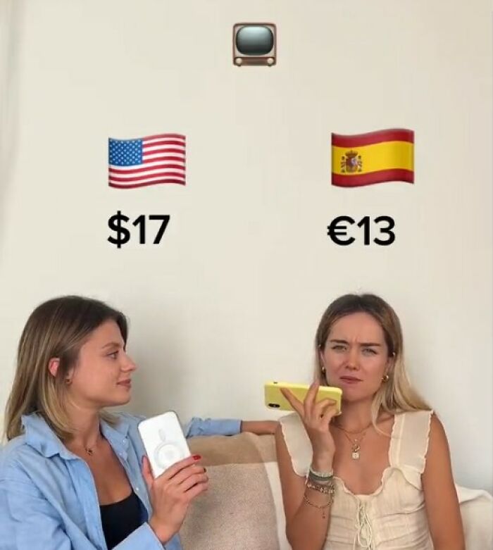 Two Women Compare The Living Costs Between The US And Spain, Are Surprised By The Differences Two Women Compare The Living Costs Between The US And Spain, Are Surprised By The Differences