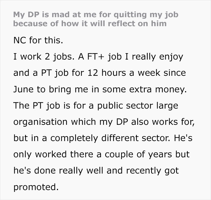 Woman Quits After Being Chewed Out By Coworkers, Partner Who Still Works There Says It Was A Mistake Woman Quits After Being Chewed Out By Coworkers, Partner Who Still Works There Says It Was A Mistake