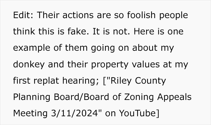 Fake HOA Irritated By Woman&rsquo;s Topless Walks With A Donkey, Try To Make It Illegal And Take Her Pet