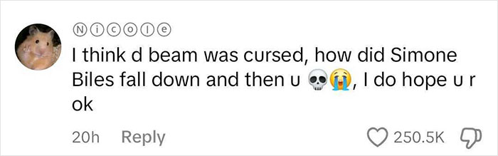 Suni Lee Wins Viral Olympic Trend By Making Fun Of Her Fall During Balance Beam Final Suni Lee Wins Viral Olympic Trend By Making Fun Of Her Fall During Balance Beam Final