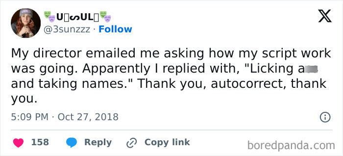 This Person Whose Script Was Going Well, Even If Their Spelling Was Not