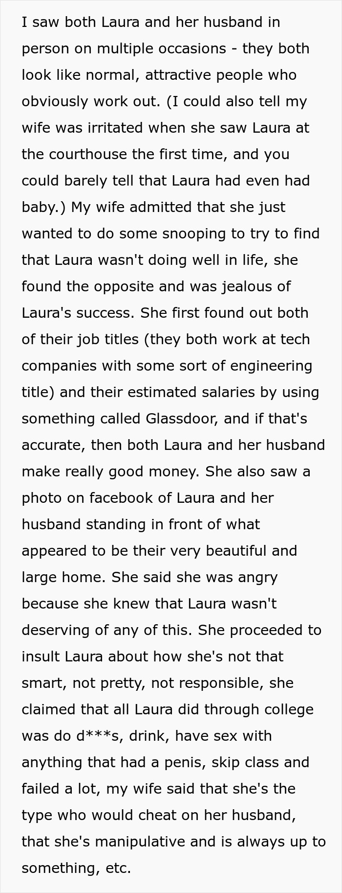 Woman&rsquo;s &ldquo;Stupid Lawsuit&rdquo; Empties Couple&rsquo;s Savings, Husband Can&rsquo;t Move Past It