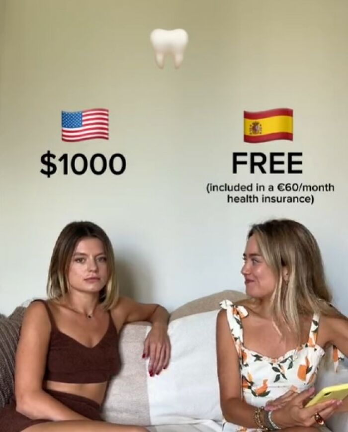 Two Women Compare The Living Costs Between The US And Spain, Are Surprised By The Differences Two Women Compare The Living Costs Between The US And Spain, Are Surprised By The Differences