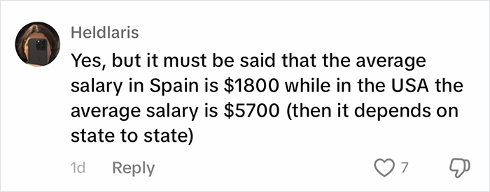 Two Women Compare The Living Costs Between The US And Spain, Are Surprised By The Differences Two Women Compare The Living Costs Between The US And Spain, Are Surprised By The Differences