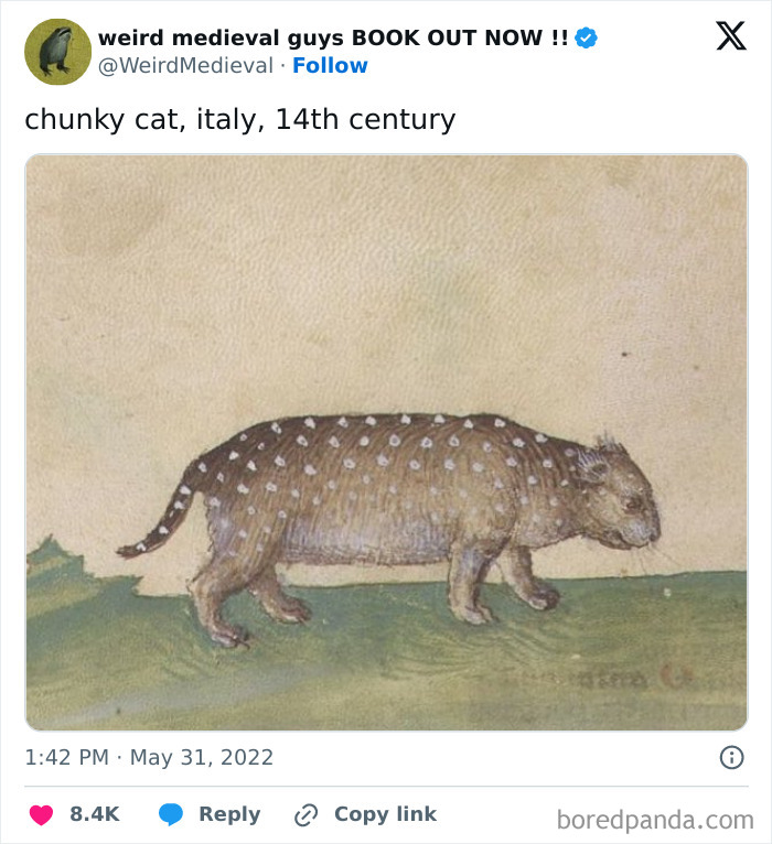 Medieval Garfield Looking For Lasagna