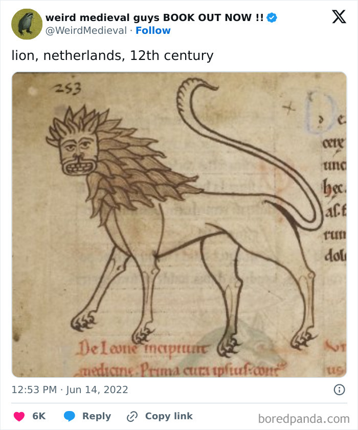 Love Depictions Of Lions From Countries That Clearly Don't Have Lions