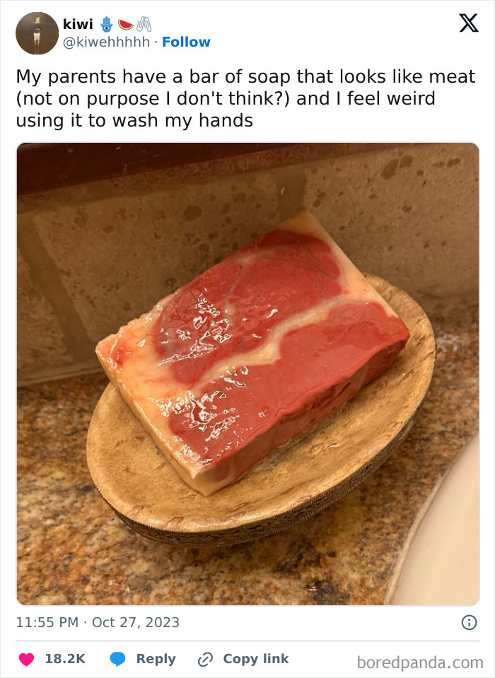 If This Wasn't A Bar Of Soap, It'd Make A Great Piece Of Steak