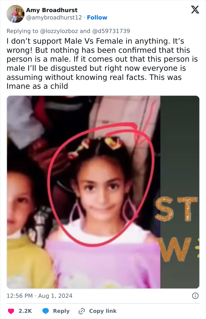 Information About Algerian Boxer Imane Khelif Is &ldquo;Misleading,&rdquo; Olympic Committee Says