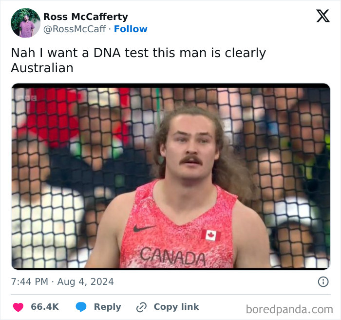 “He Is Australian”: Canadian Who Won Gold In Hammer Throw Has Fans Doubting His Nationality “He Is Australian”: Canadian Who Won Gold In Hammer Throw Has Fans Doubting His Nationality