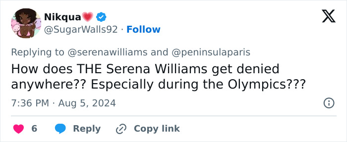 Paris Restaurant Defends Decision To Turn Away Serena Williams And Her Kids Despite Backlash Paris Restaurant Defends Decision To Turn Away Serena Williams And Her Kids Despite Backlash