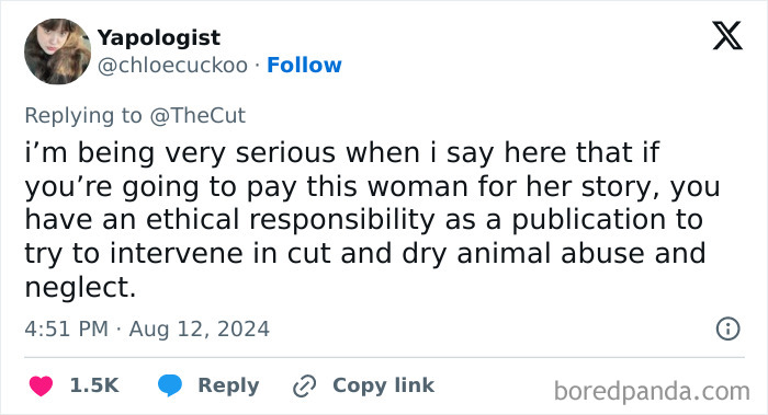 &ldquo;Psychopath&rdquo; Mom Exposes Her Own Neglect Towards Her Cat In A Viral Op-Ed, Sparks Outrage