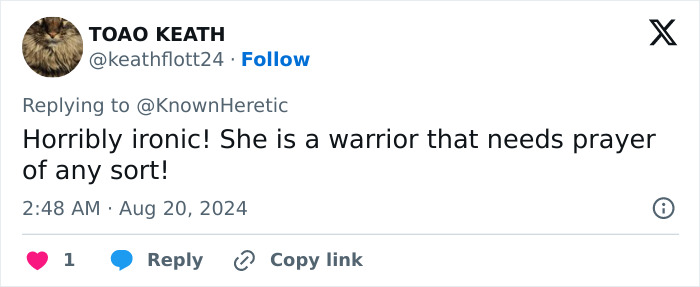 Activist Who Campaigns Against Transgender &ldquo;Top Surgery&rdquo; Now Faces Mastectomy Amid Cancer Battle