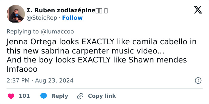 Sabrina Carpenter Might Have Exposed A Celebrity Gen Z Love Triangle Sabrina Carpenter Might Have Exposed A Celebrity Gen Z Love Triangle