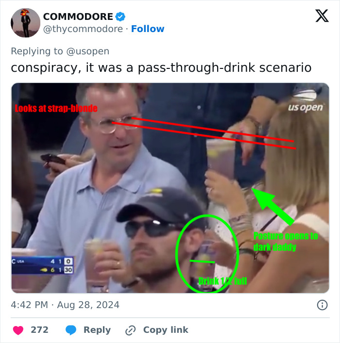 &ldquo;Next Level Friend-Zoning&rdquo;: US Open Captures Moment Date Appears To Go Wrong