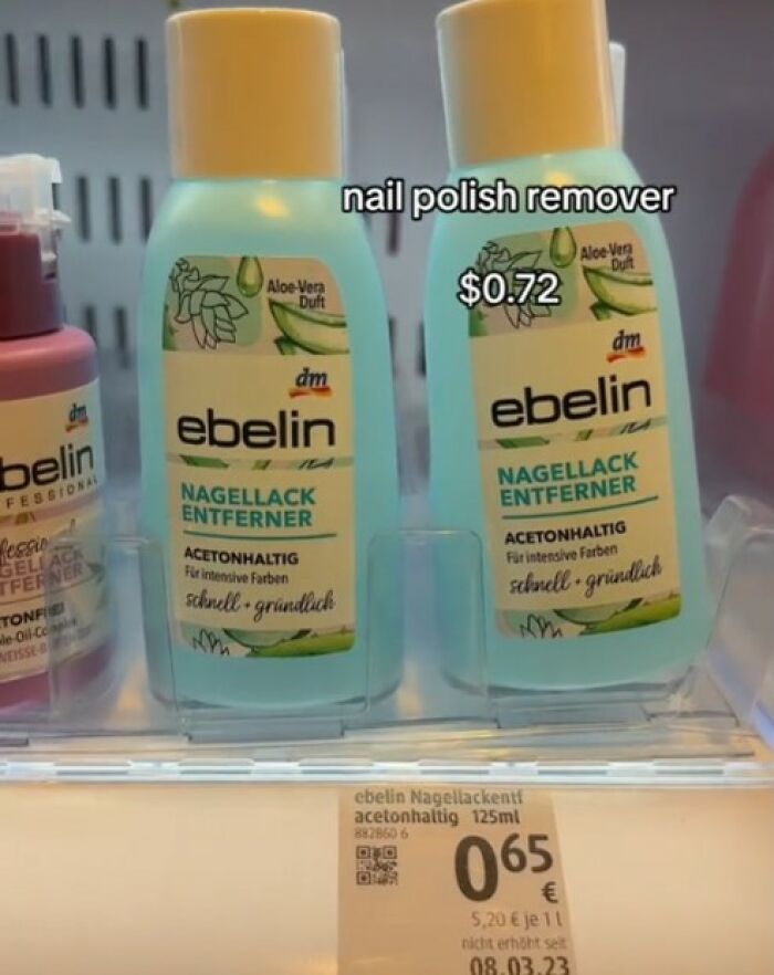"I'm Going To Show You": Woman Shares Drug Store Prices In Germany "I'm Going To Show You": Woman Shares Drug Store Prices In Germany