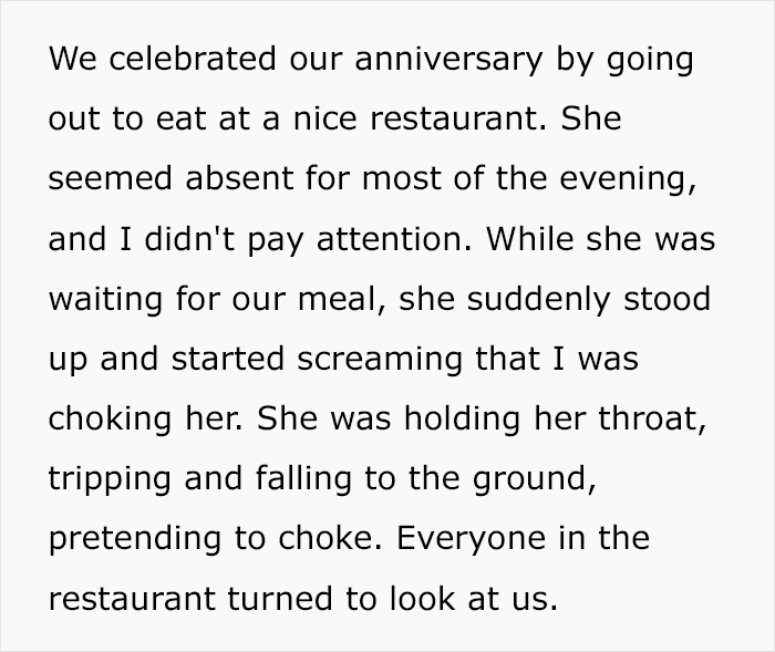 Anniversary Dinner Turns Sour After Wife&rsquo;s Awful Prank Leaves Man Questioning 10-Year Marriage