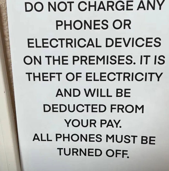 Charging Your Phone Is Theft Of Electricity, Apparently