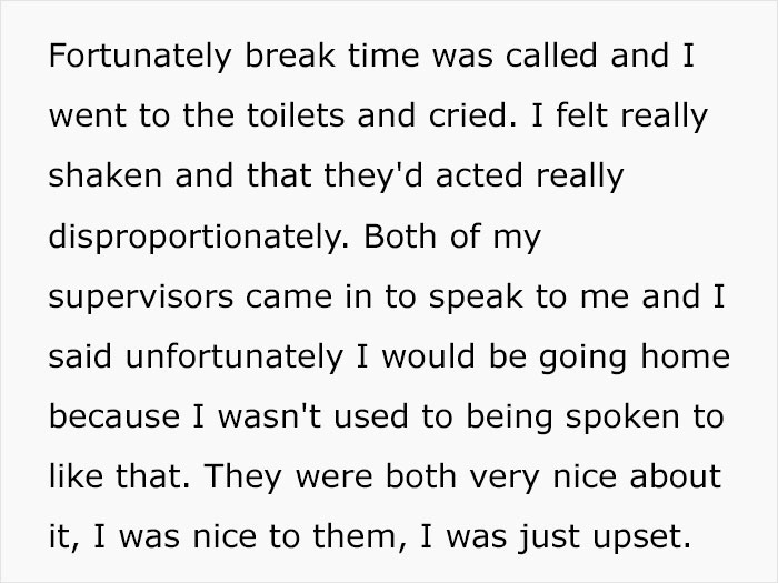 Woman Quits After Being Chewed Out By Coworkers, Partner Who Still Works There Says It Was A Mistake Woman Quits After Being Chewed Out By Coworkers, Partner Who Still Works There Says It Was A Mistake