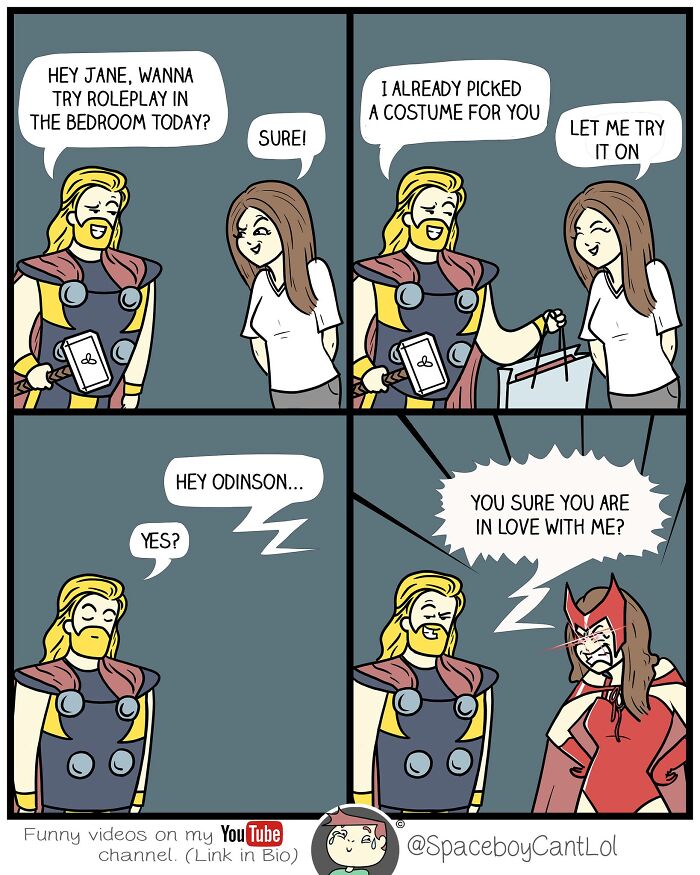 23 Hilarious Comics With Unexpected, And Sometimes Dark Endings By Spaceboycantlol (New Pics)