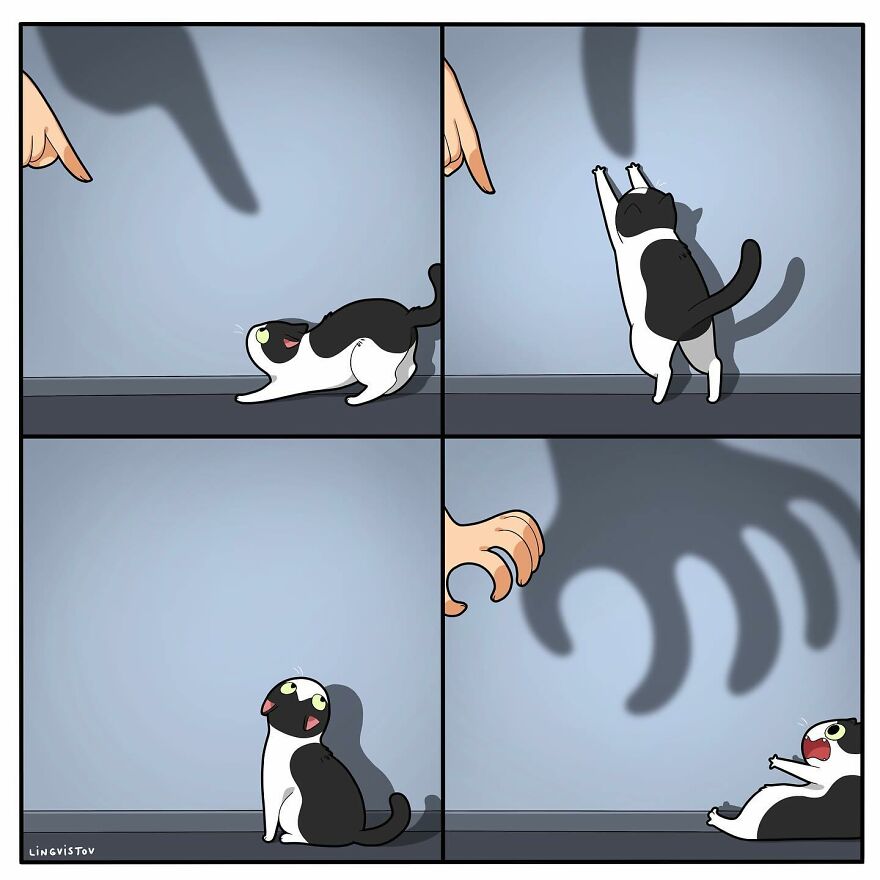 Artist Creates Funny Comics Capturing The Essence Of Living With A Cat (53 New Pics)