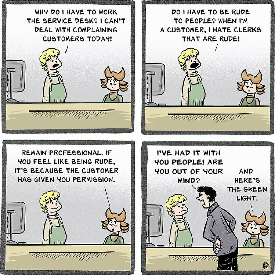 61 Humorous Comics By Stephen Beals Illustrating Absurd Situations Retail Workers Face Daily (New Pics)