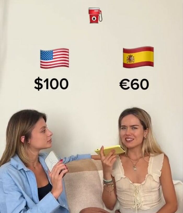 Two Women Compare The Living Costs Between The US And Spain, Are Surprised By The Differences Two Women Compare The Living Costs Between The US And Spain, Are Surprised By The Differences
