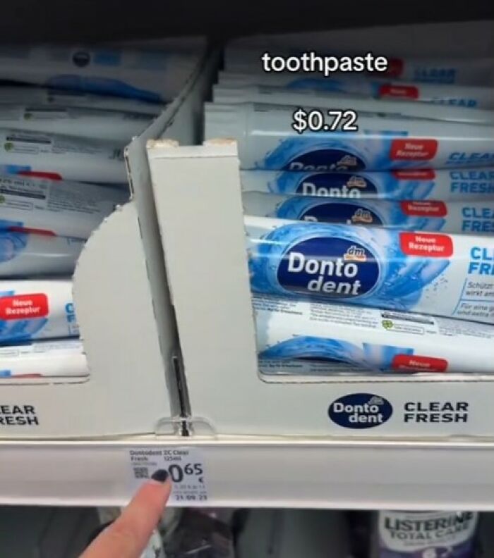 "I'm Going To Show You": Woman Shares Drug Store Prices In Germany "I'm Going To Show You": Woman Shares Drug Store Prices In Germany