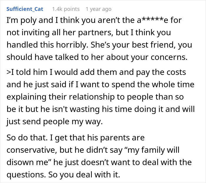 Man Rejects Bride&rsquo;s BFF&rsquo;s Polyamorous Partners To Prevent Family Backlash, Receives An Ultimatum