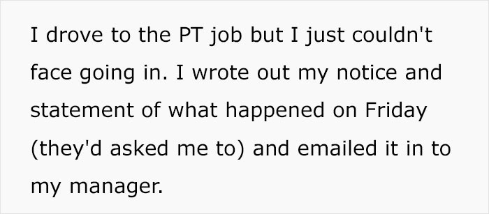 Woman Quits After Being Chewed Out By Coworkers, Partner Who Still Works There Says It Was A Mistake Woman Quits After Being Chewed Out By Coworkers, Partner Who Still Works There Says It Was A Mistake