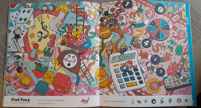 My Child's Activity Book Is Pretty Cool... Holup One Second!