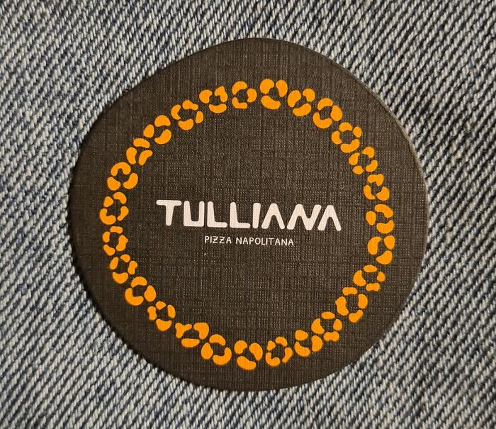 Business Card For A Pizzeria That Is Not A Perfect Circle