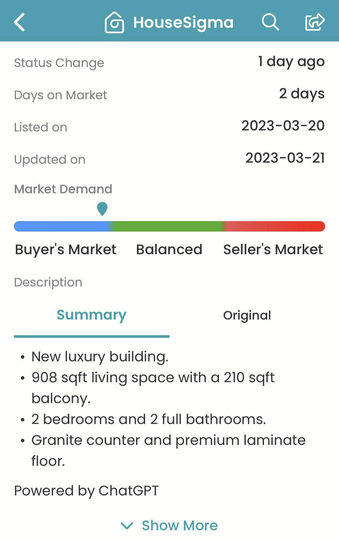 Realtors Now Using ChatGPT For Property Descriptions