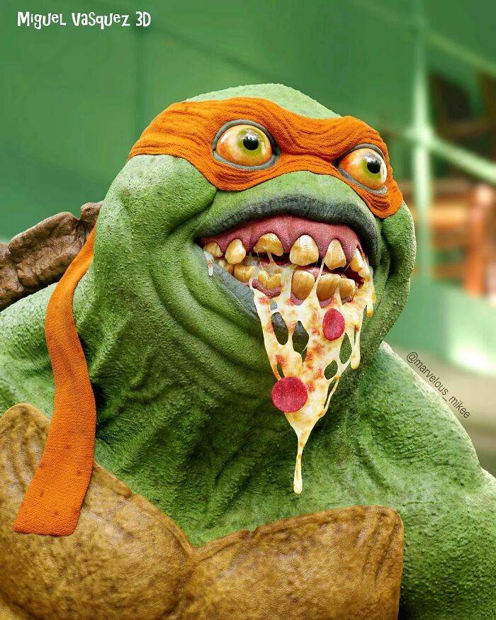 Michelangelo From Teenage Mutant Ninja Turtles